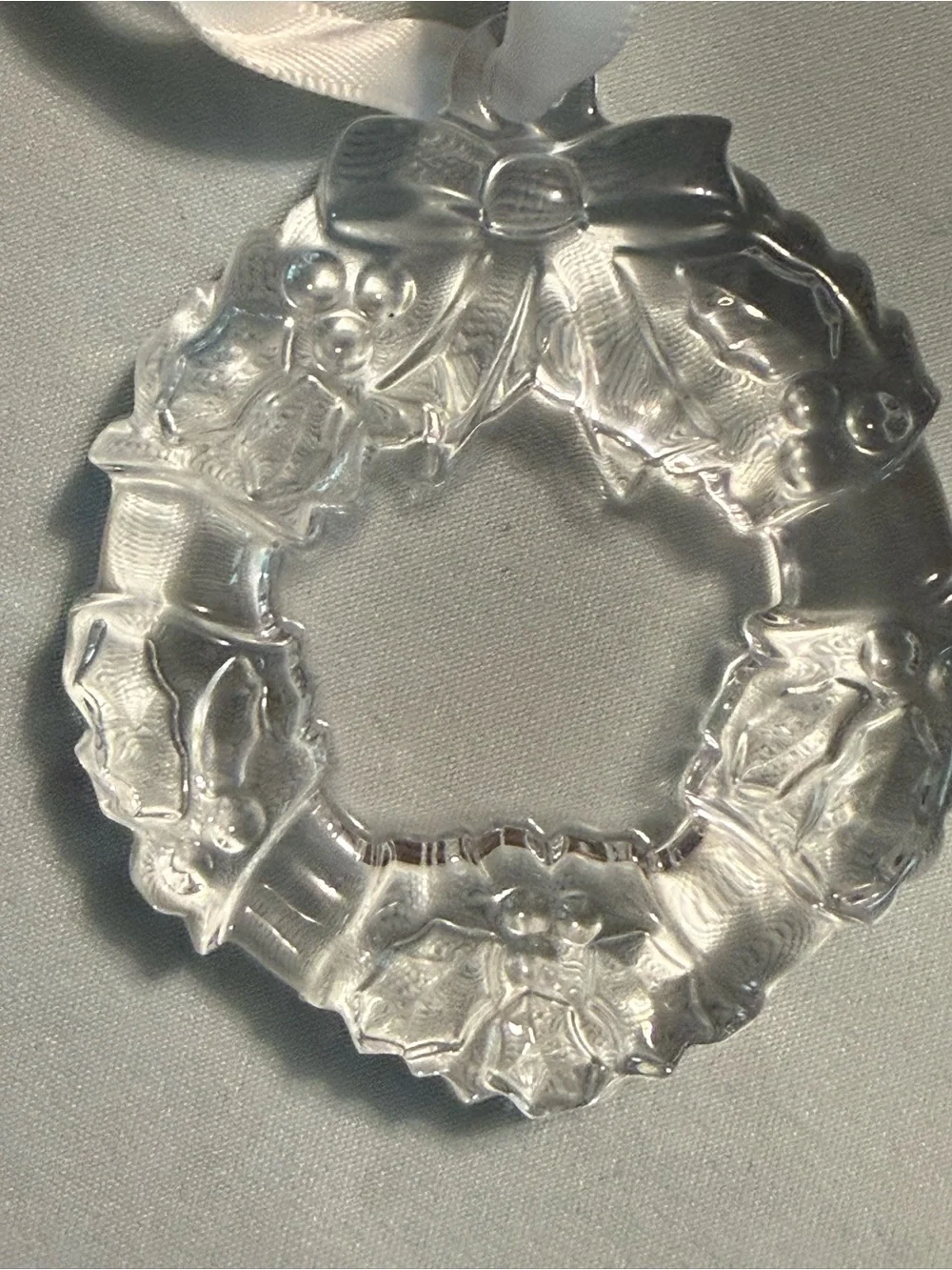 Waterford wreath mini ornament
